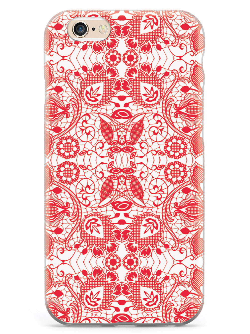 Lace Pattern - Red Case