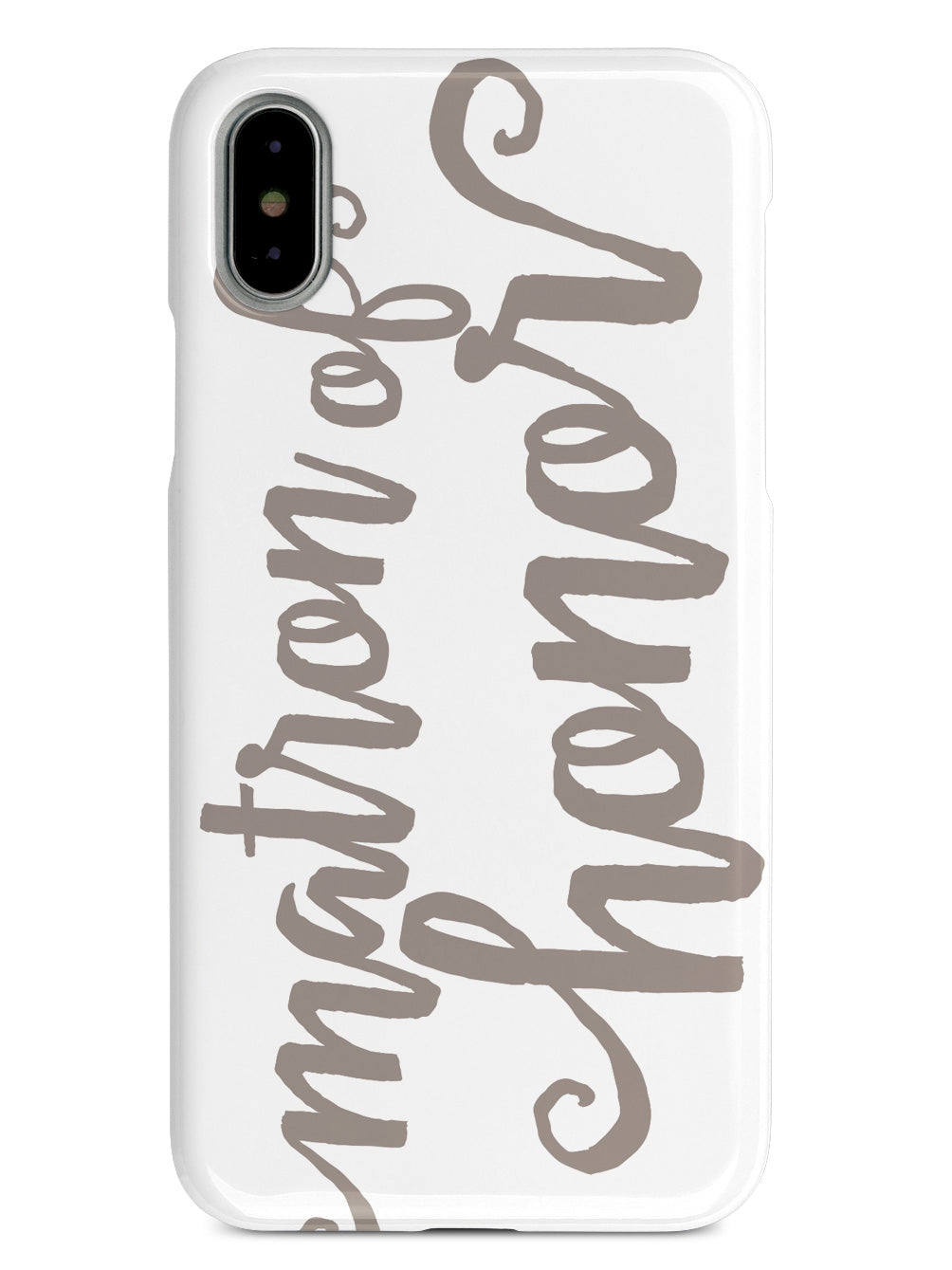 Matron of Honor - Brown Neutral Case
