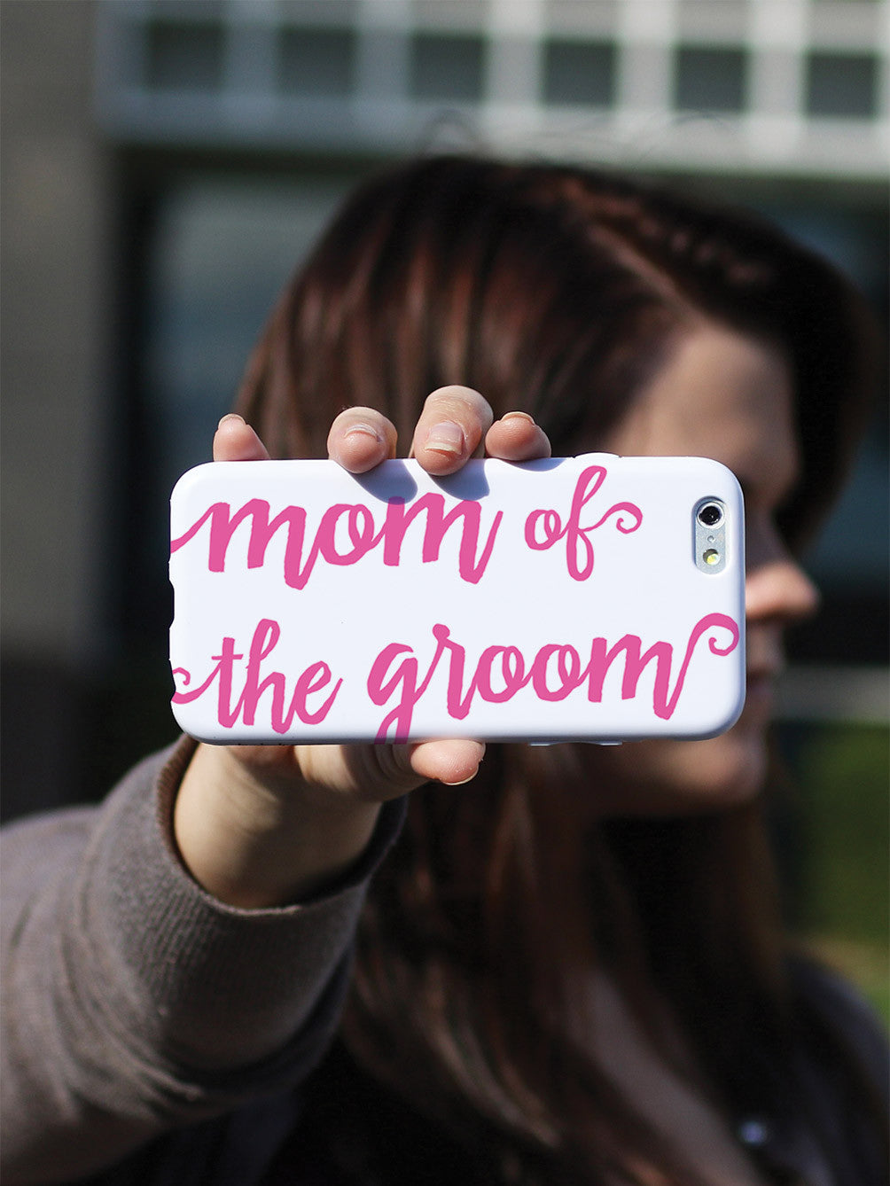 Mom of the Groom - Pink Case