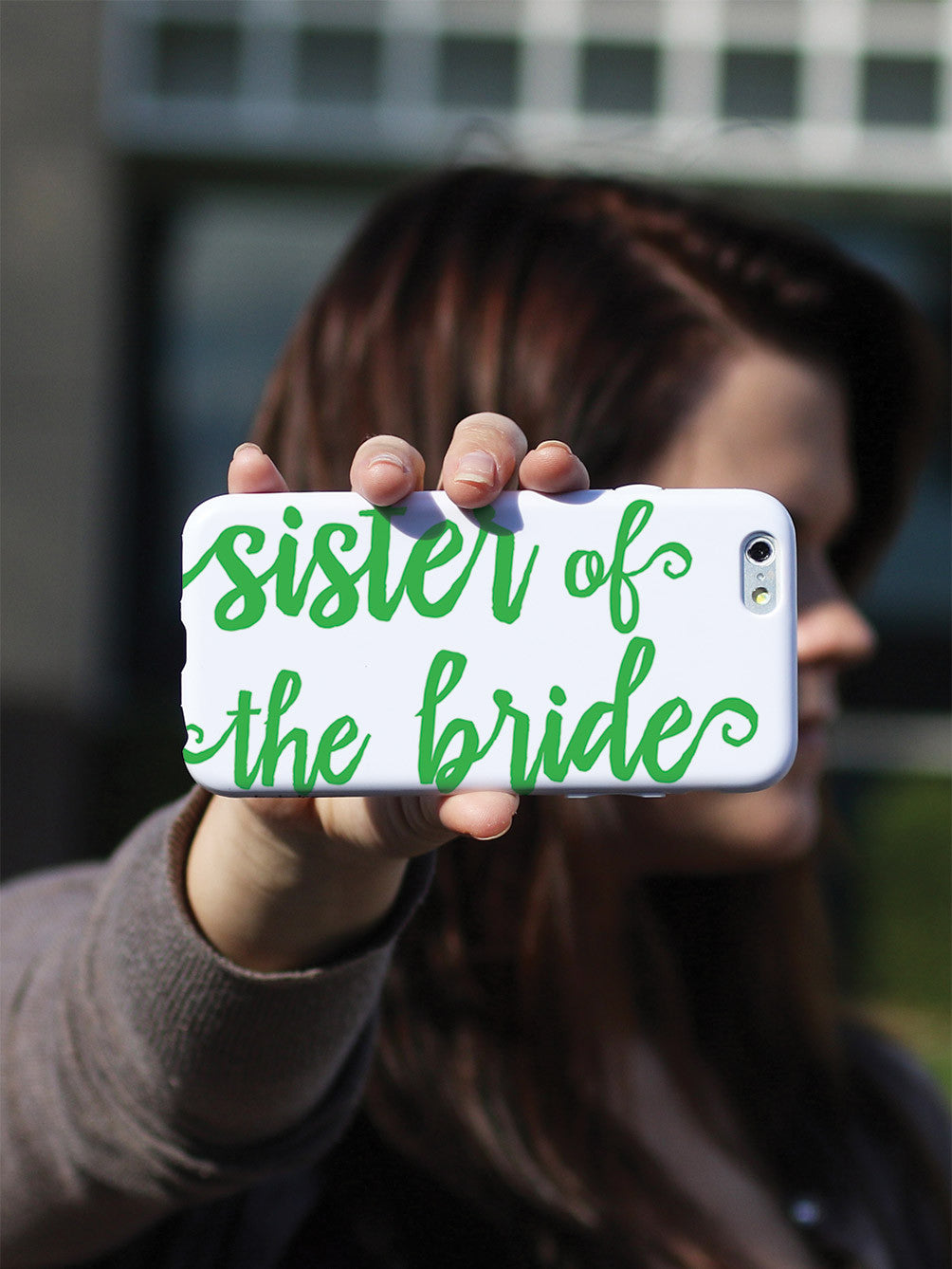 Sister of the Bride - Emerald Green Case