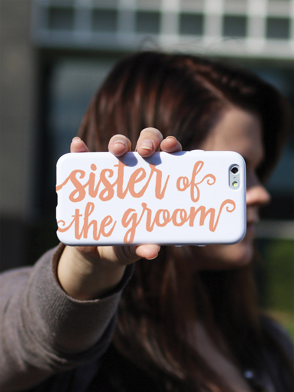 Sister of the Groom - Peach Case
