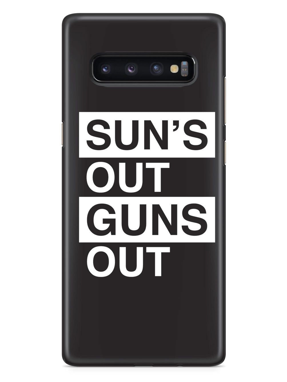 Sun's Out, Guns Out Case