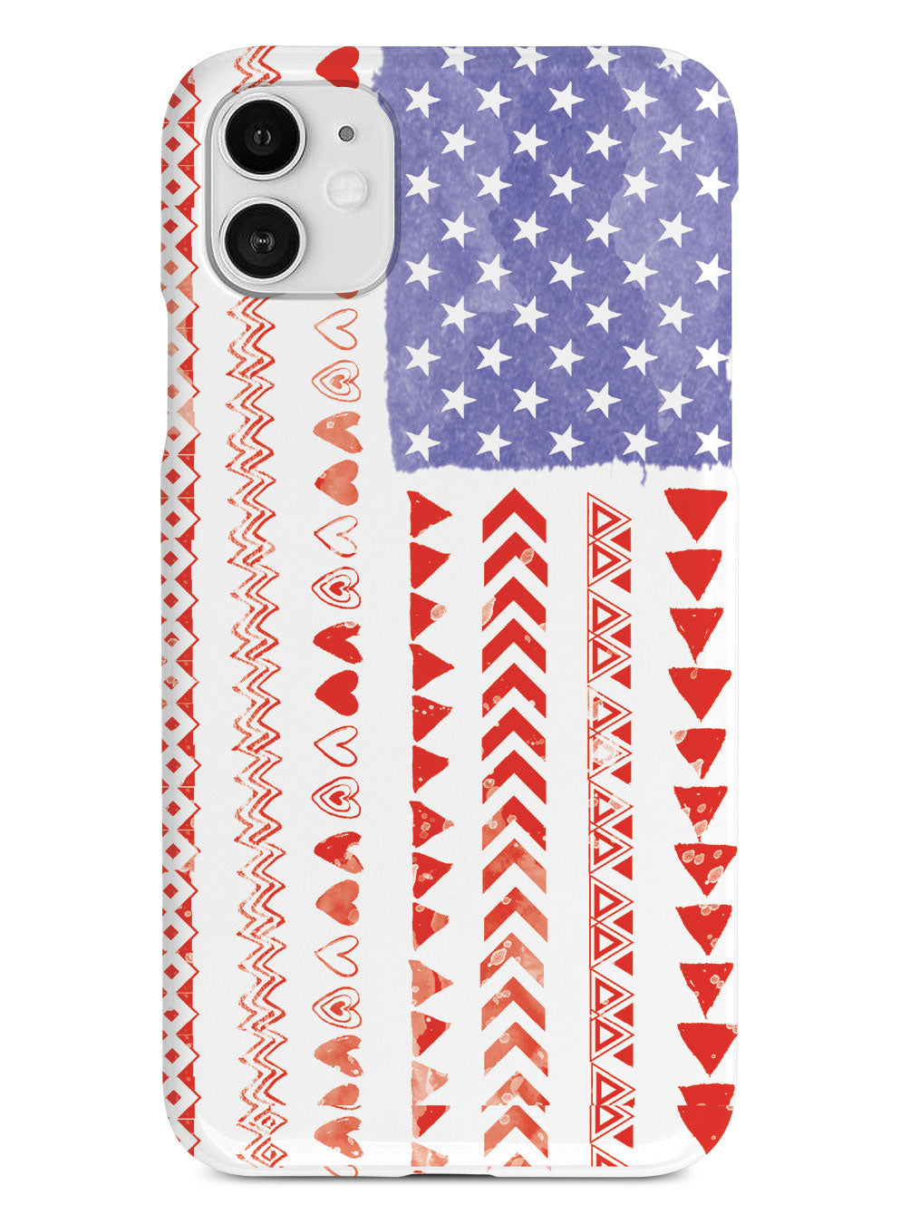 American Flag - Distressed Pattern Case