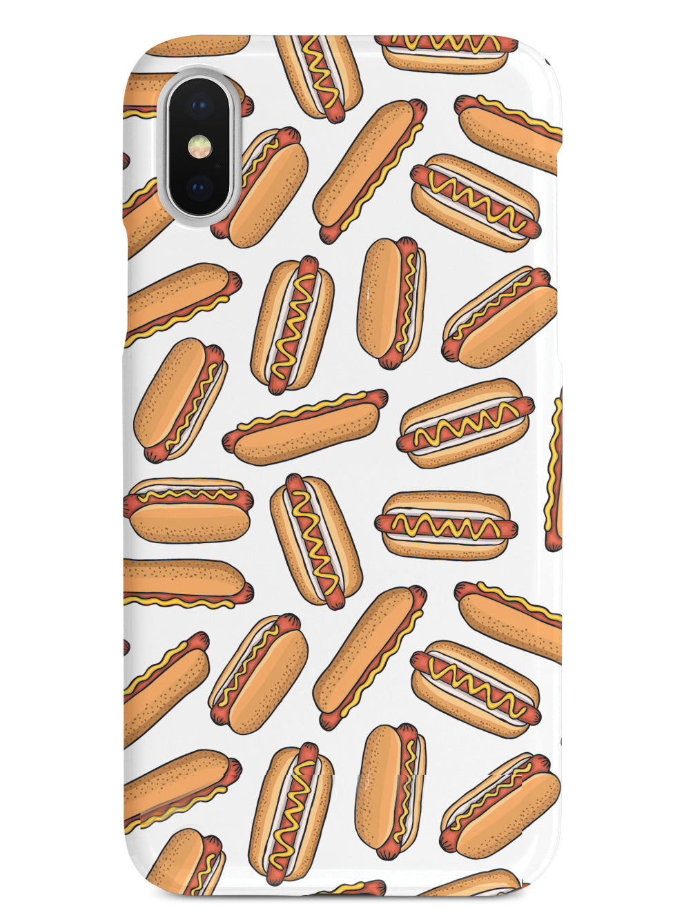 Hot Dog Pattern Case