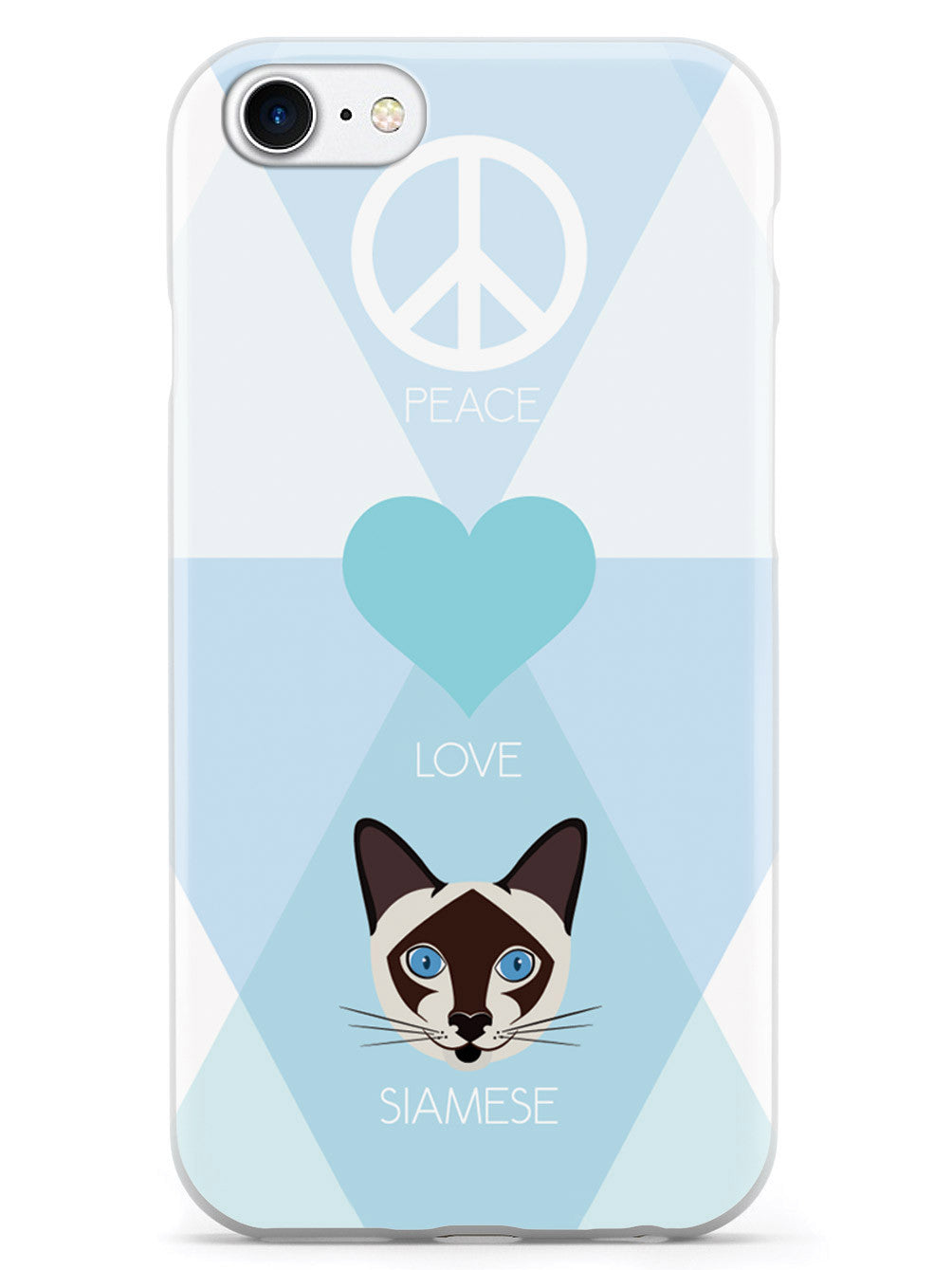 Peace, Love & Siamese Cats Case