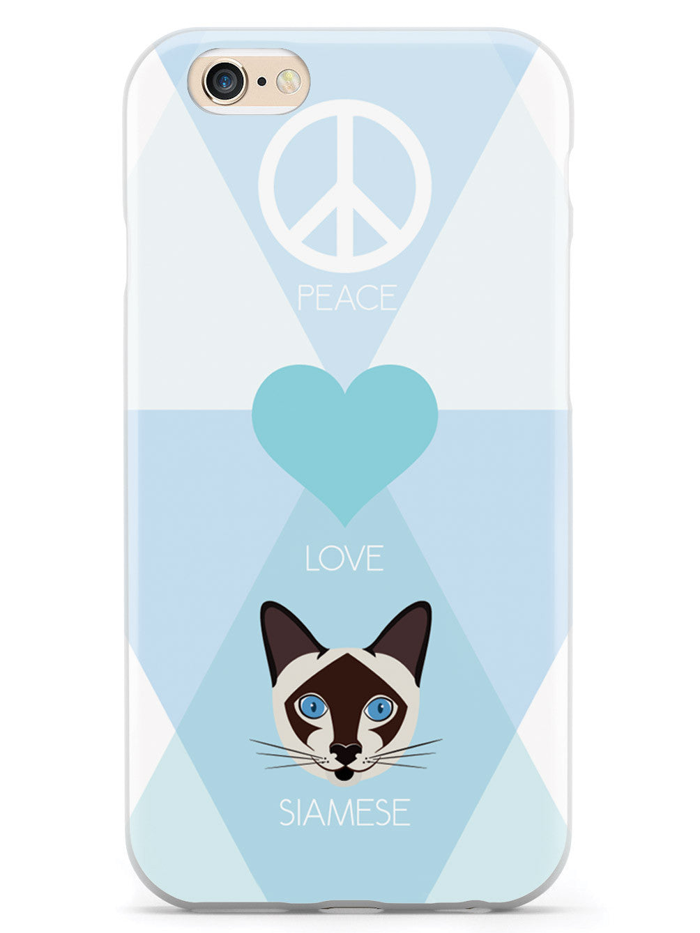 Peace, Love & Siamese Cats Case