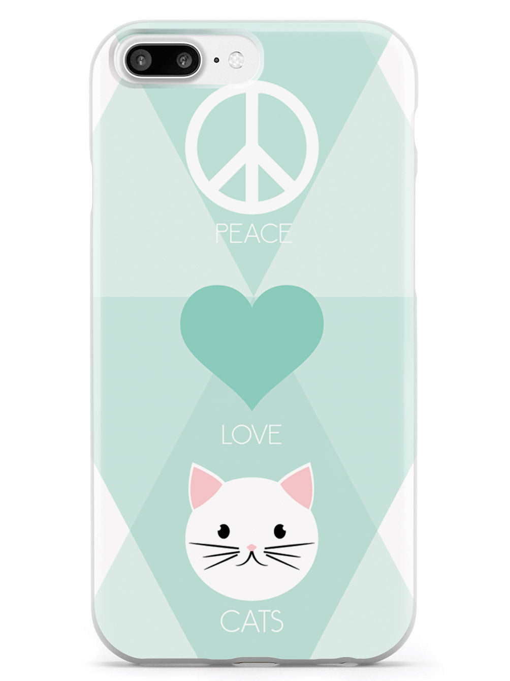 Peace, Love & Cats Case
