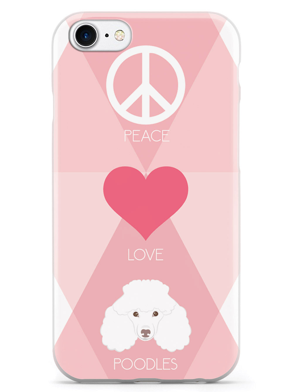 Peace, Love & Poodles Case