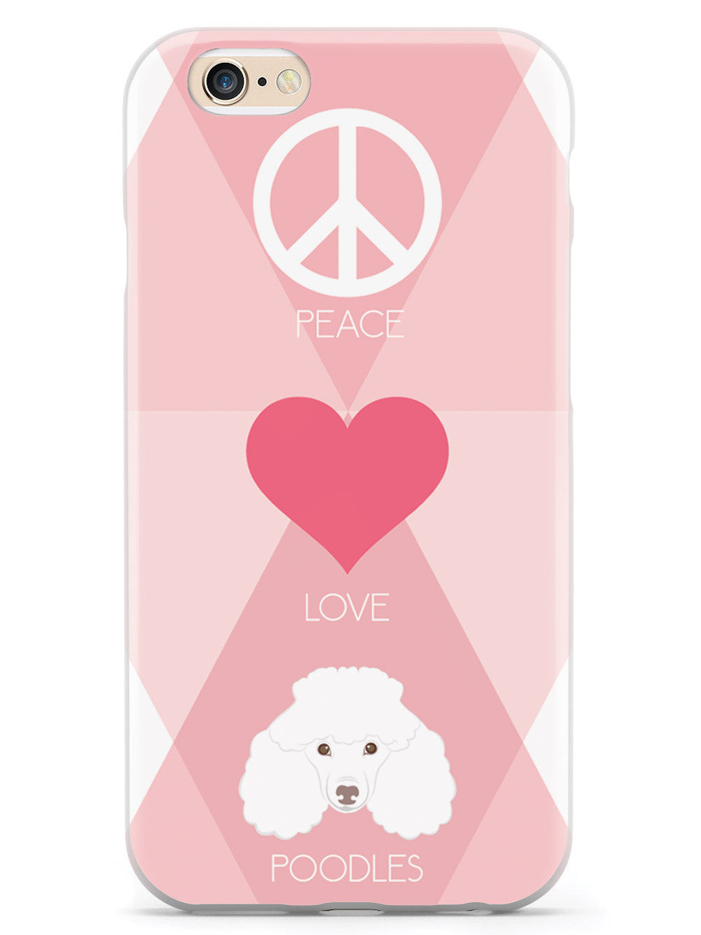 Peace, Love & Poodles Case