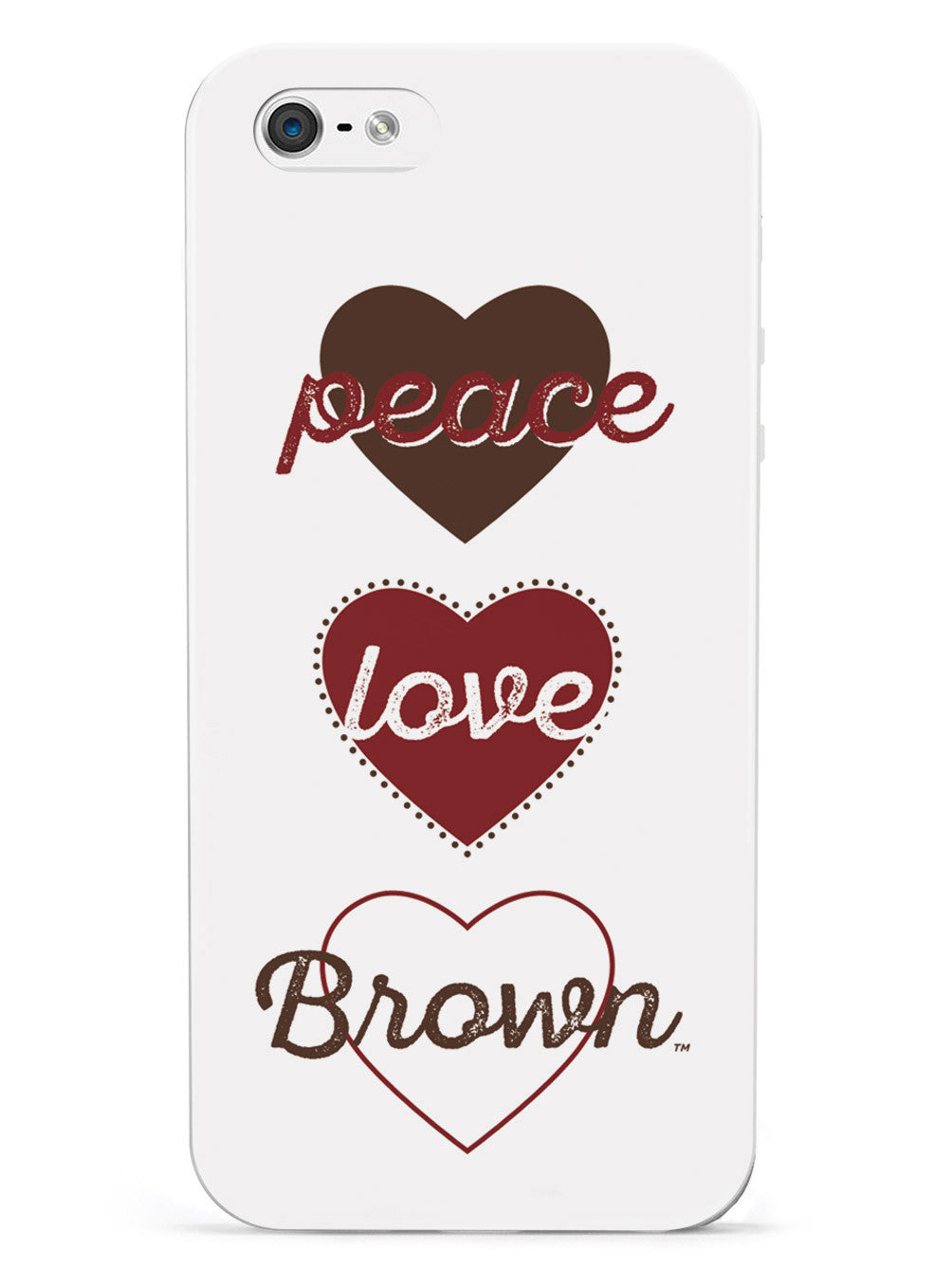 Peace, Love, Brown Case