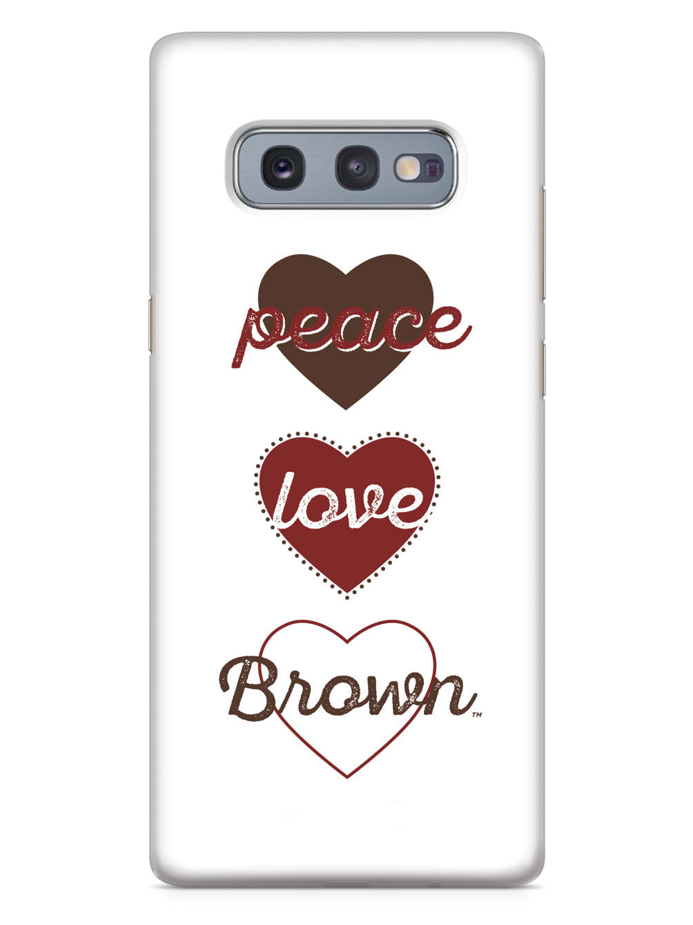 Peace, Love, Brown Case