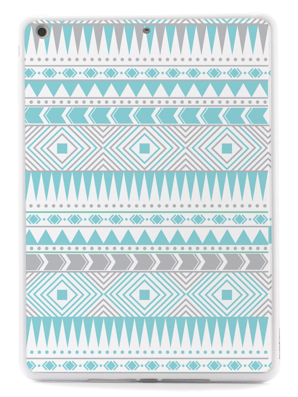 Aztec Pattern - Blue and Gray Case