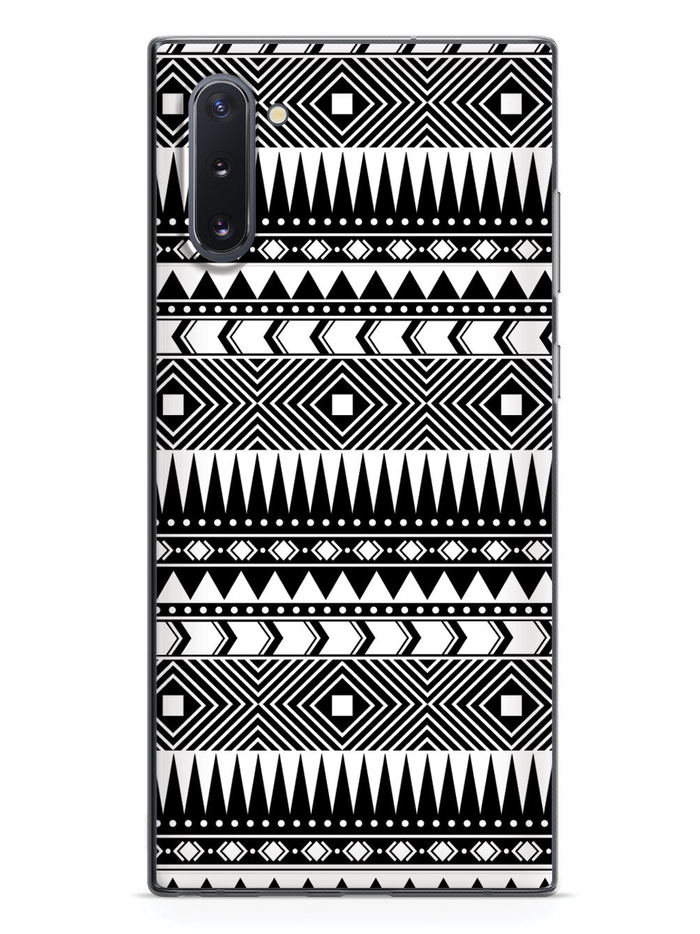 Aztec Pattern - Black and White Case