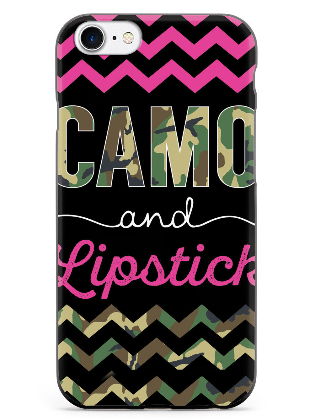 Camo and Lipstick Case