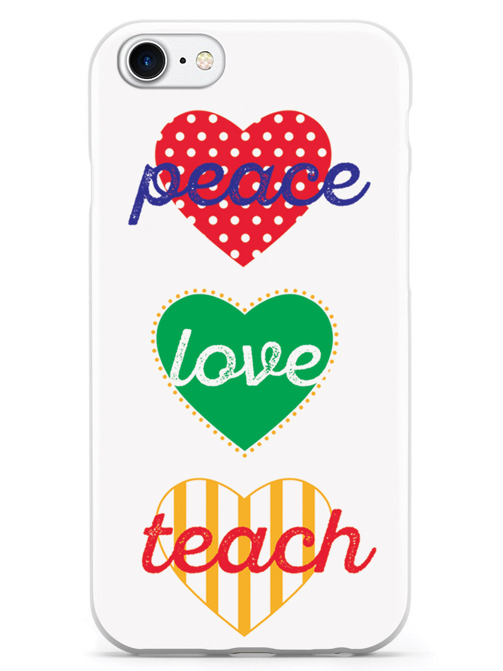 Peace Love Teach - Teacher's  Case