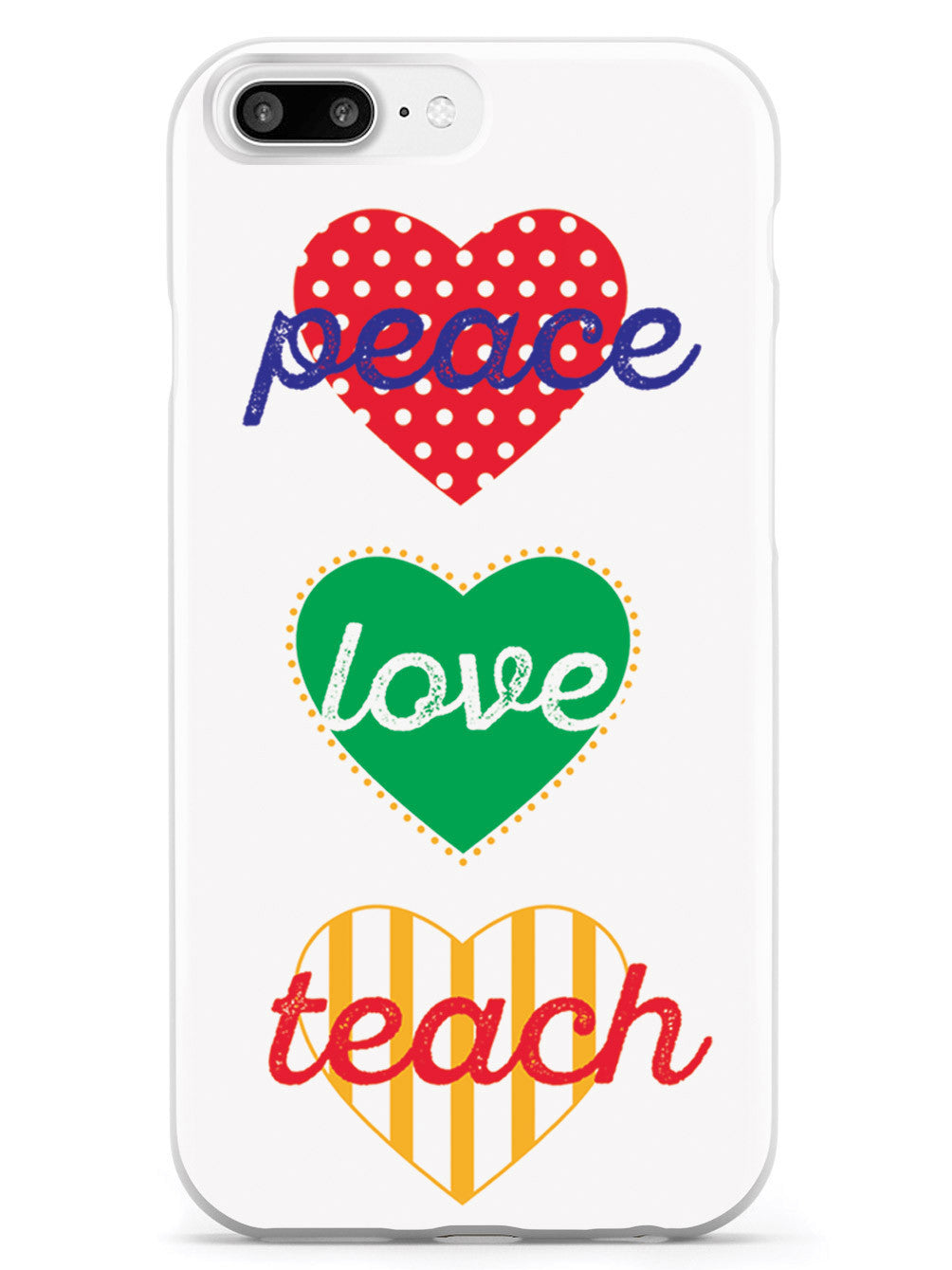 Peace Love Teach - Teacher's  Case