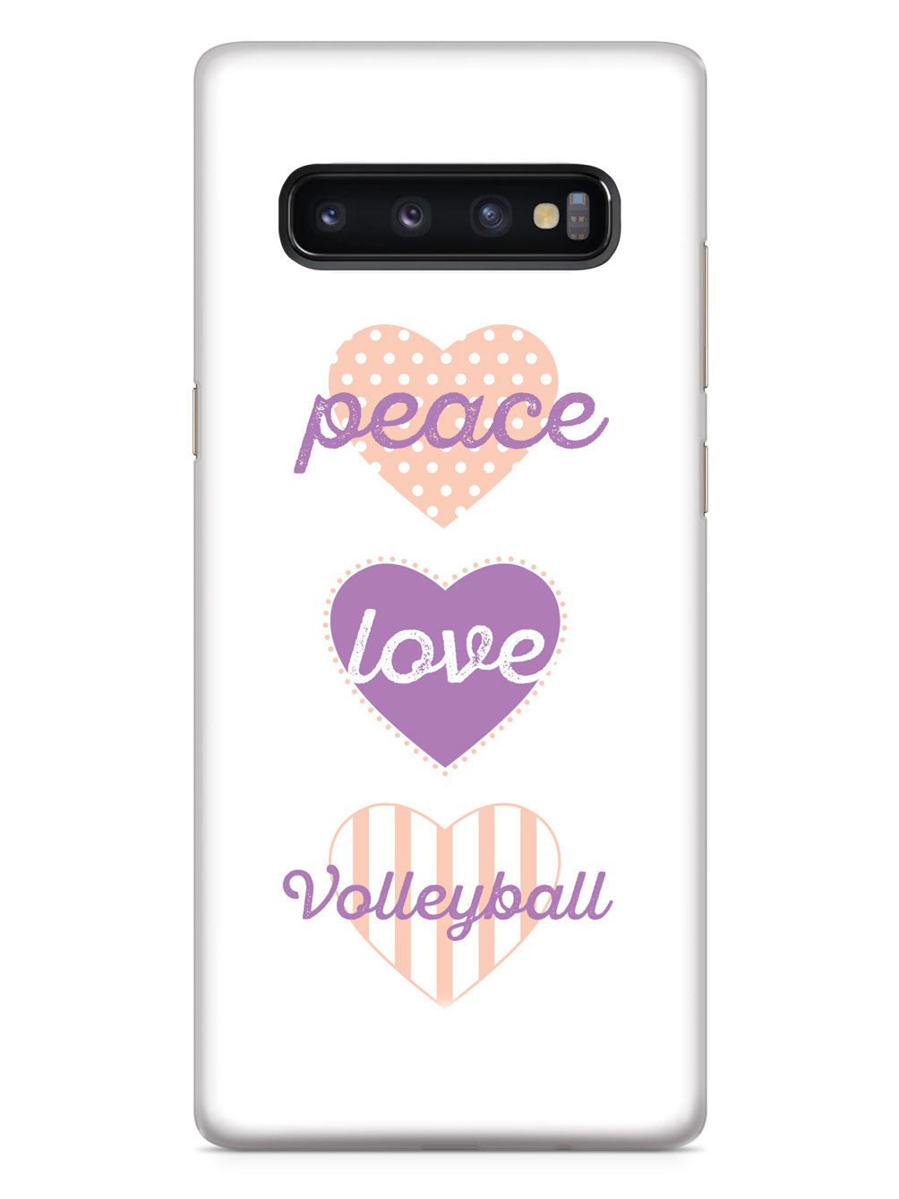 Peace Love Volleyball Case