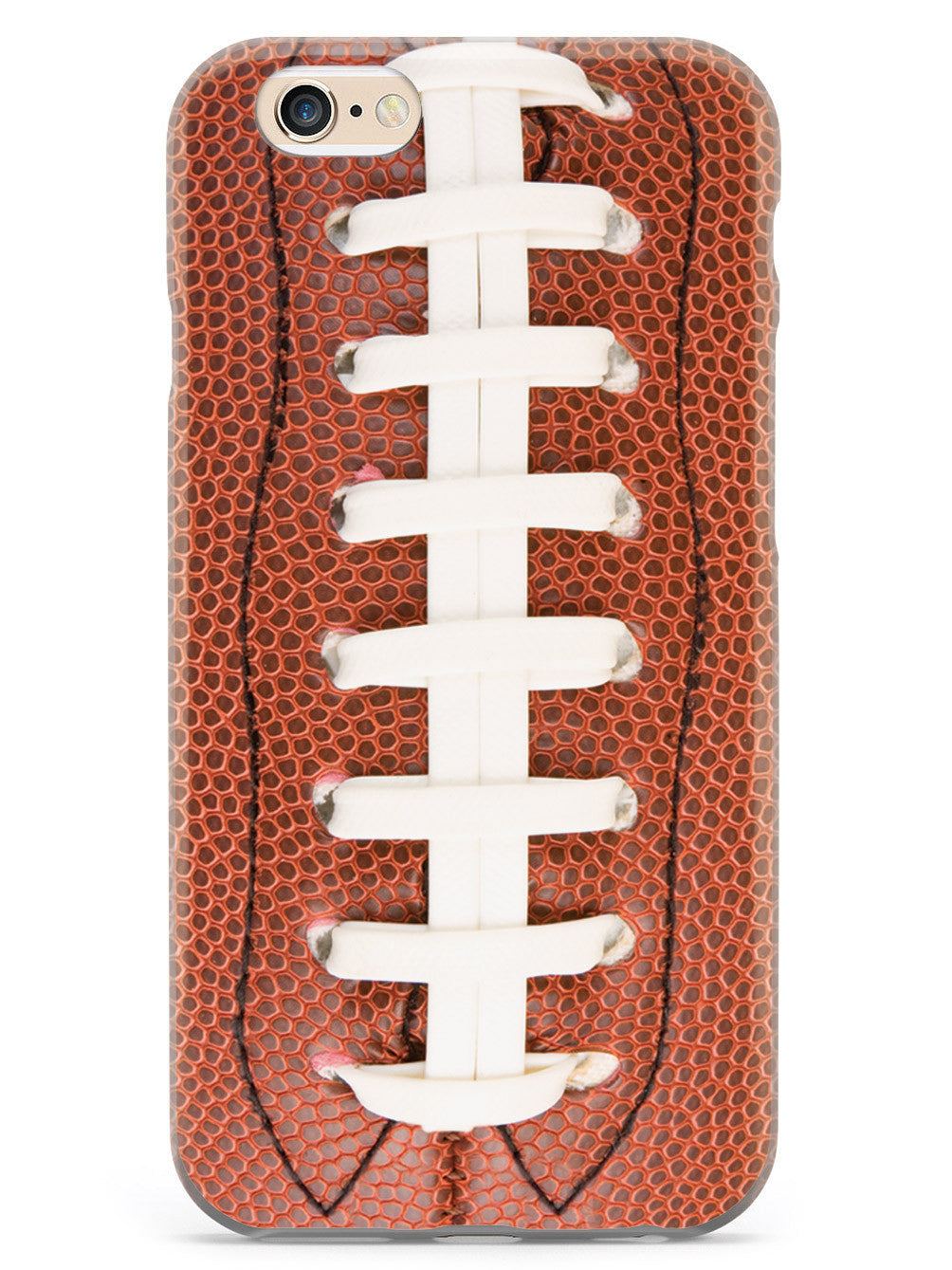 Straight On Football Texture Case