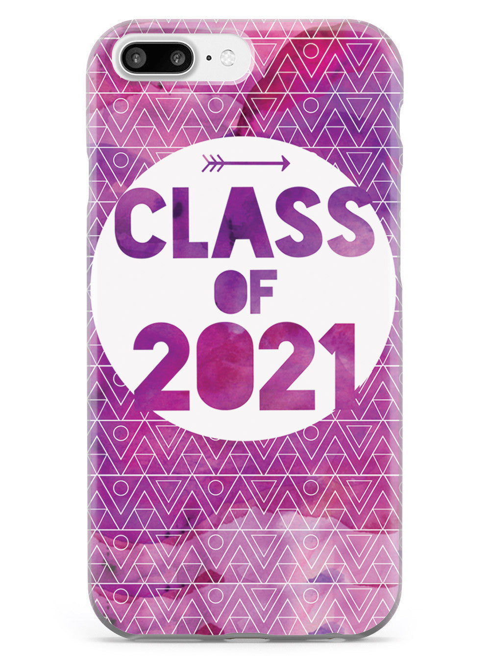 Class of 2021 - Purple Watercolor Case