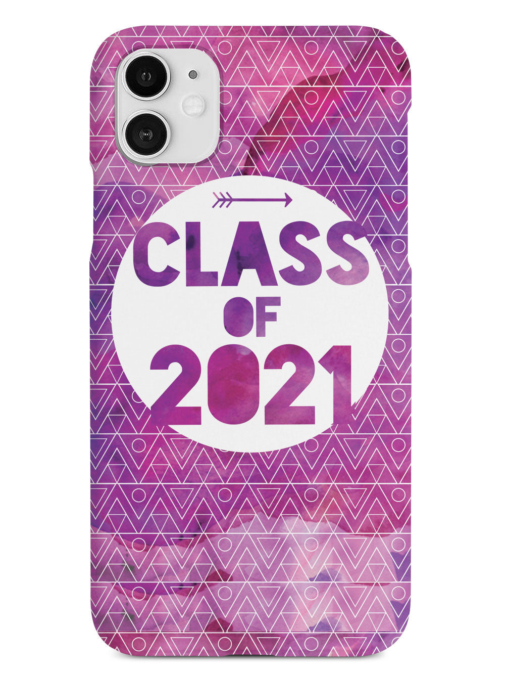 Class of 2021 - Purple Watercolor Case