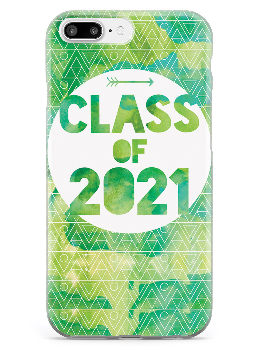 Class of 2021 - Green Watercolor Case