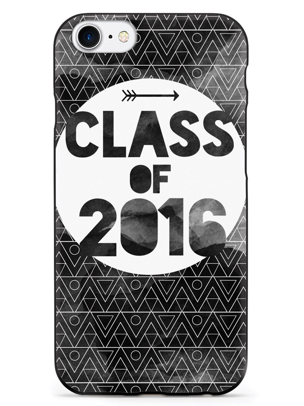 Class of 2016 - Black Watercolor Case