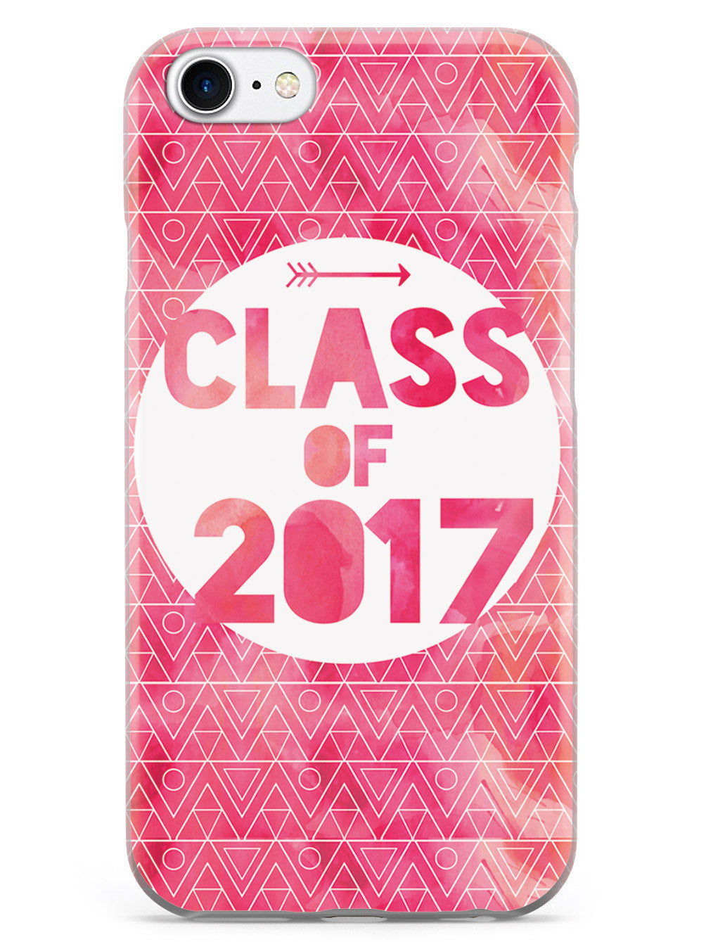 Class of 2017 - Pink Watercolor Case