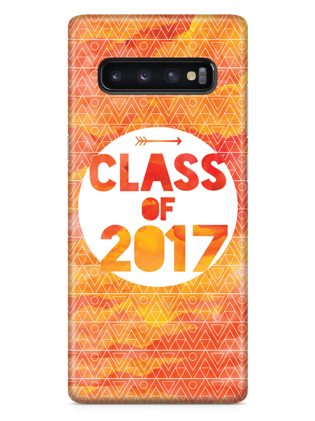 Class of 2017 - Orange Watercolor Case