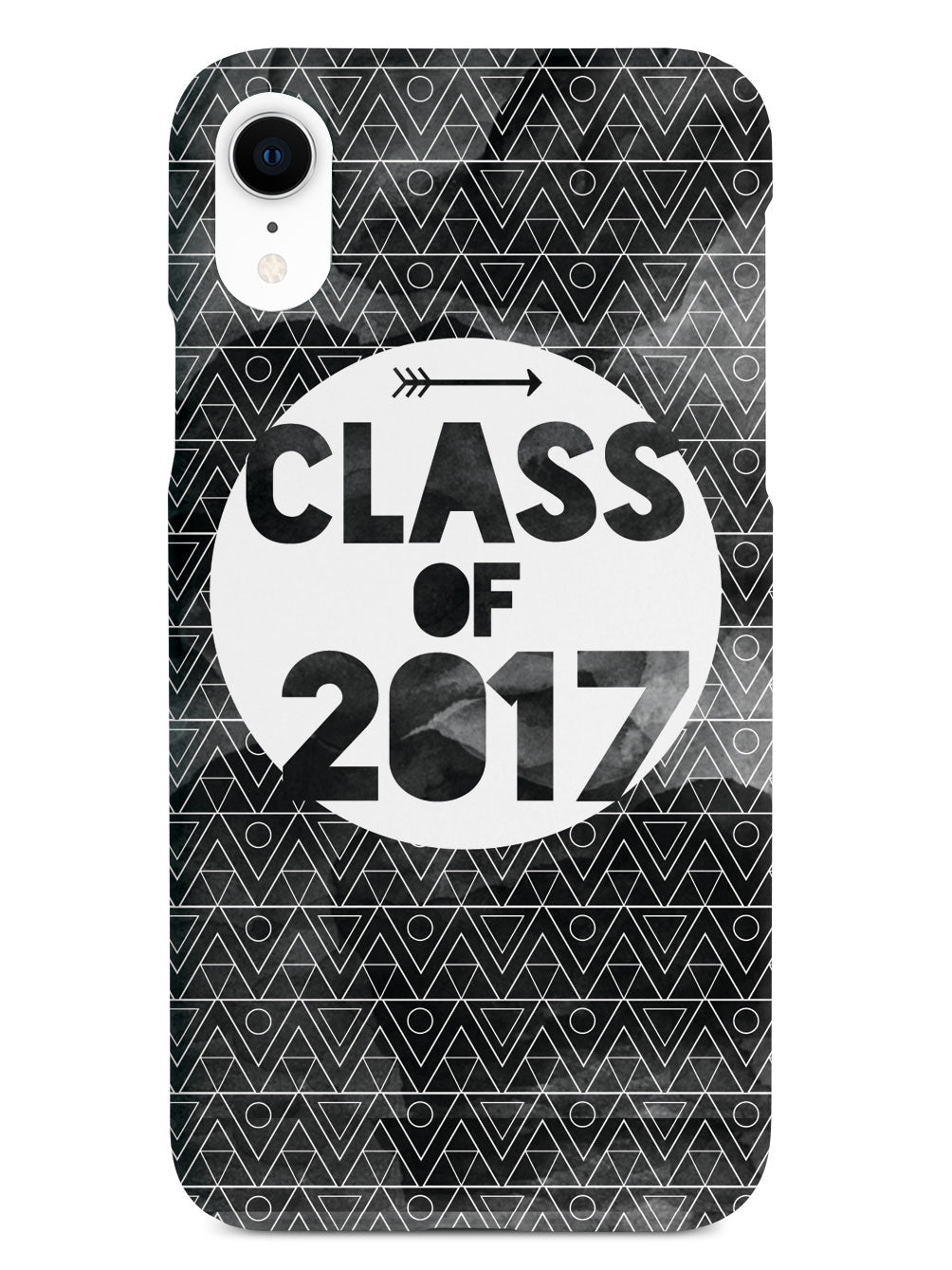 Class of 2017 - Black Watercolor Case