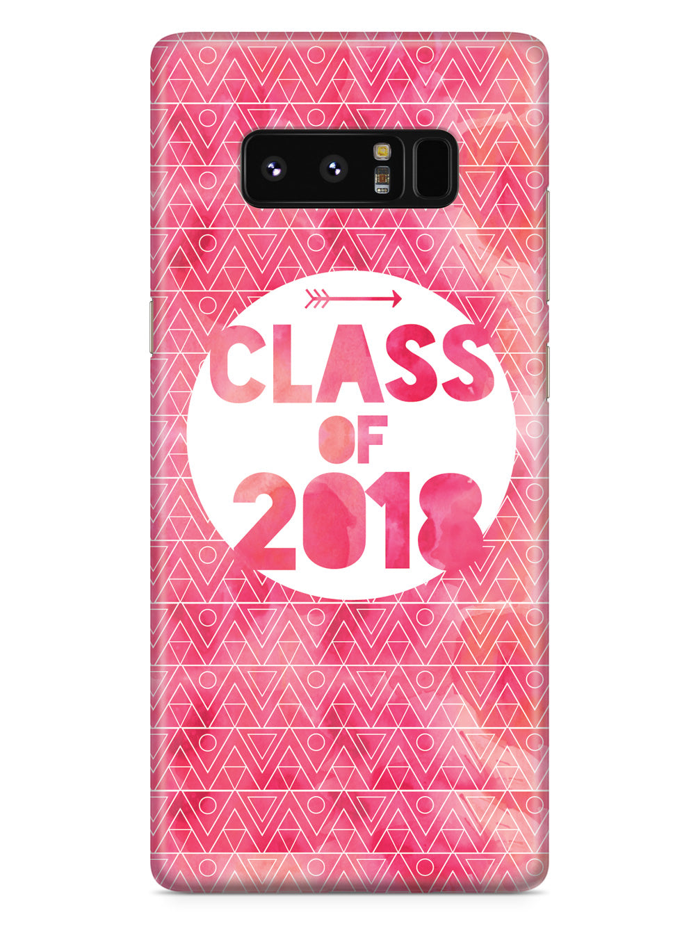 Class of 2018 - Pink Watercolor Case