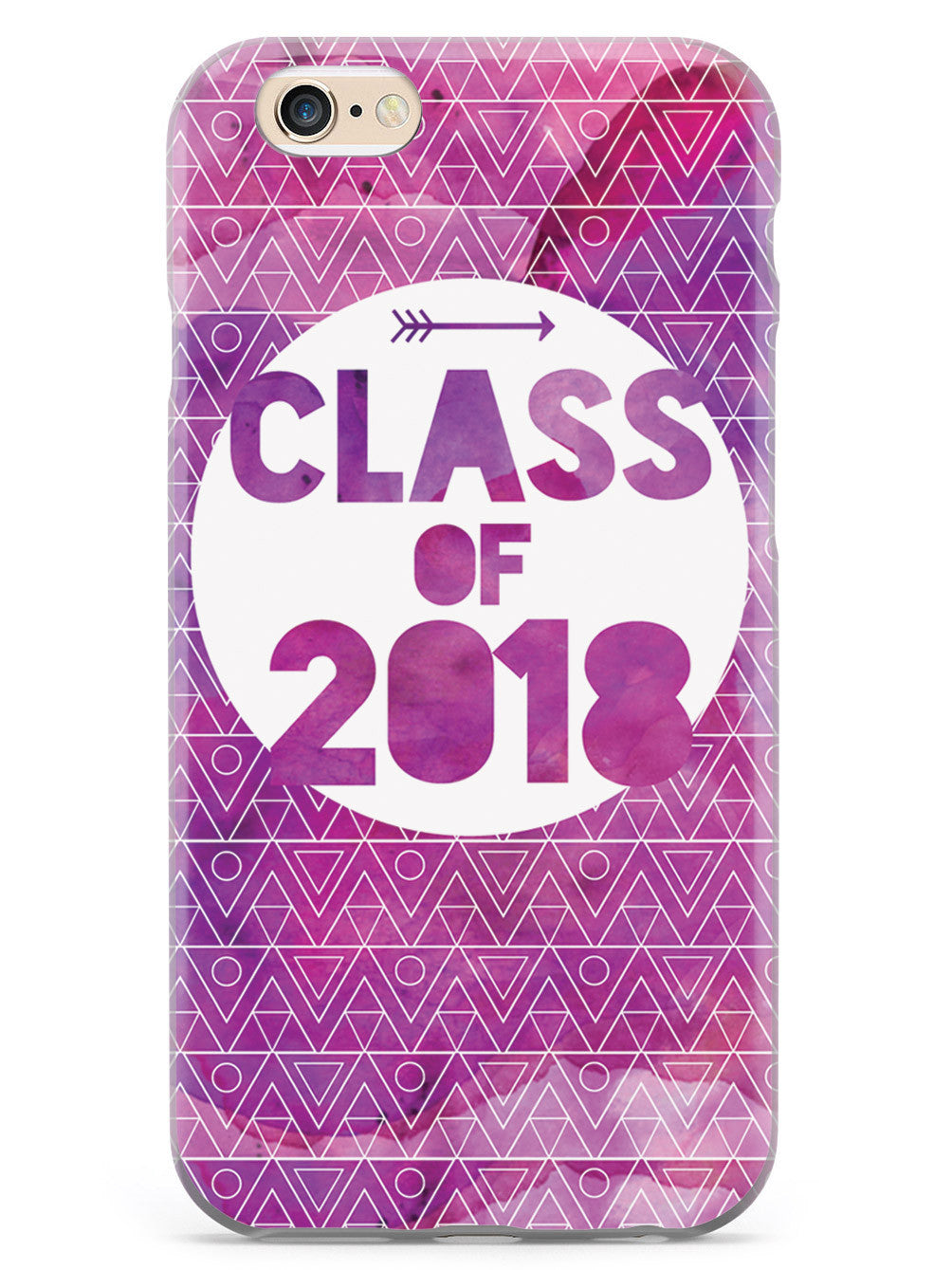Class of 2018 - Purple Watercolor Case