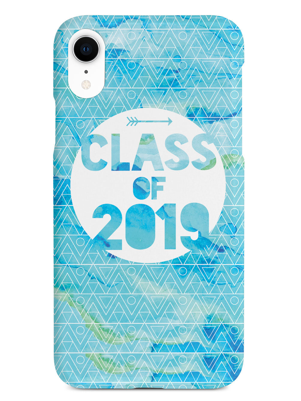 Class of 2019 - Blue Watercolor Case