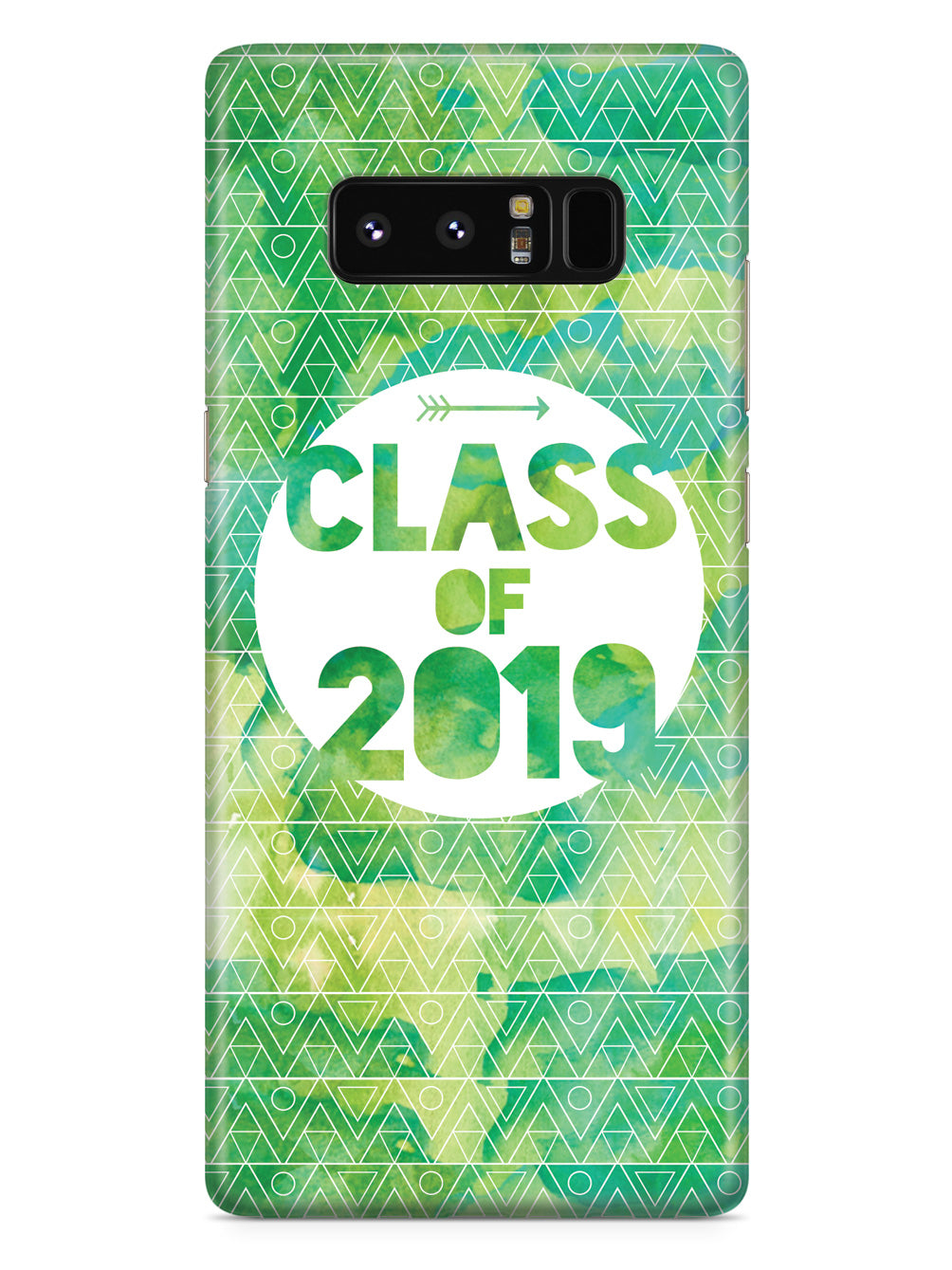 Class of 2019 - Green Watercolor Case