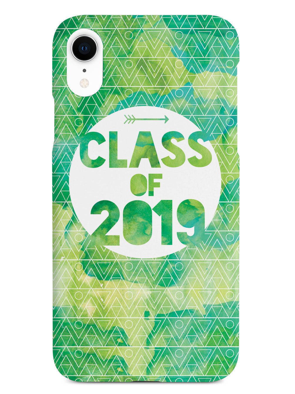 Class of 2019 - Green Watercolor Case
