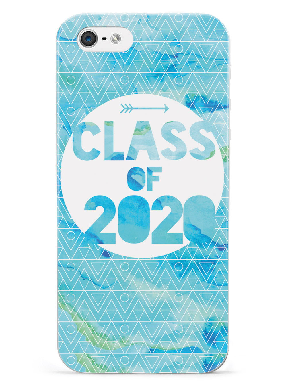 Class of 2020 - Blue Watercolor Case