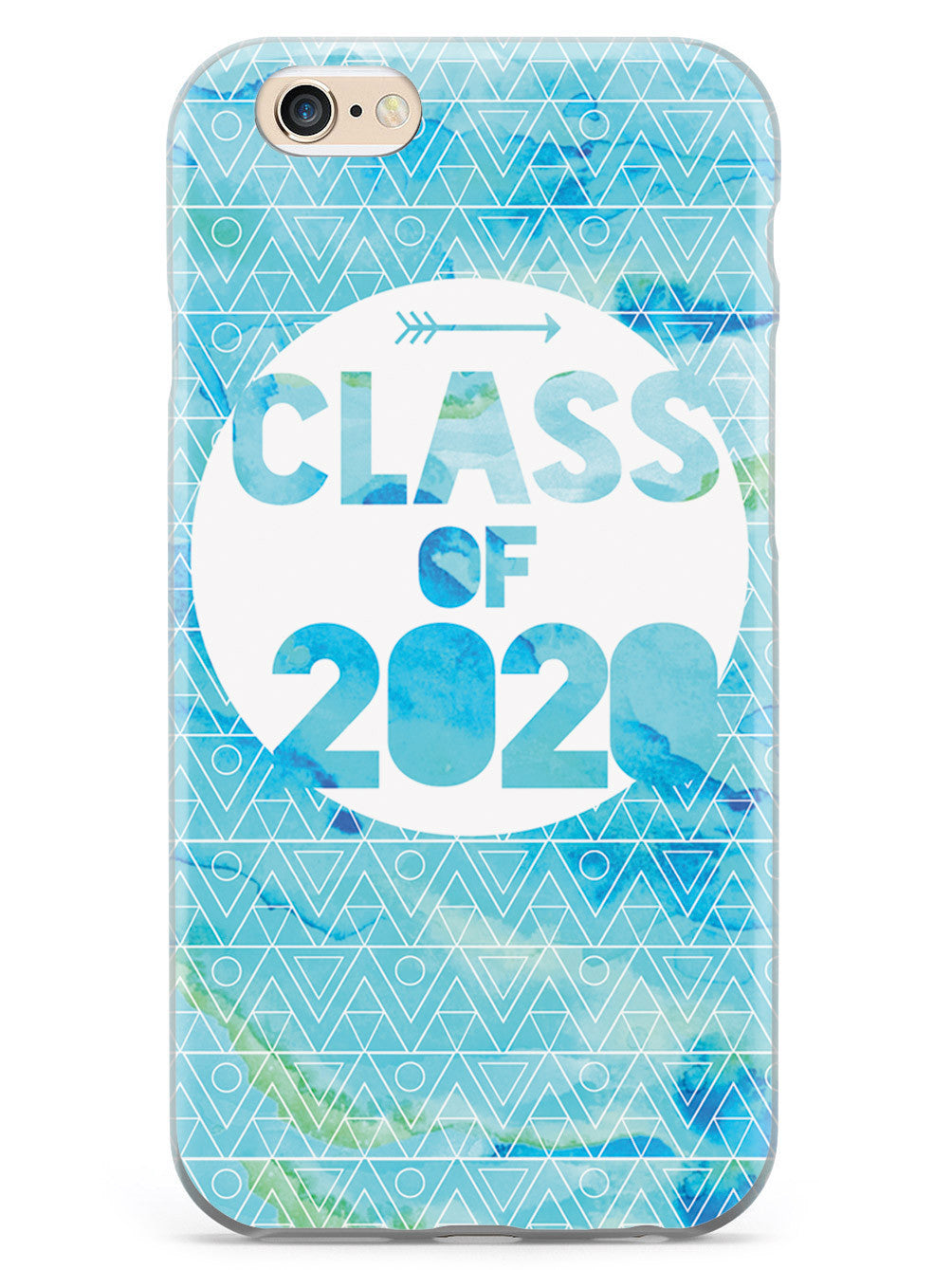 Class of 2020 - Blue Watercolor Case