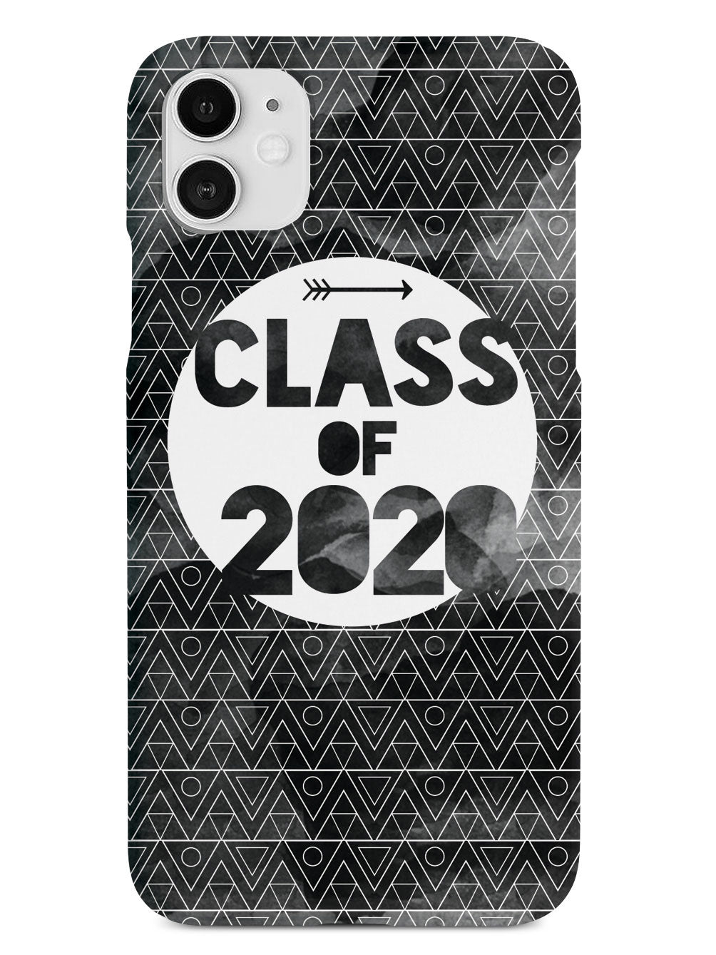 Class of 2020 - Black Watercolor Case