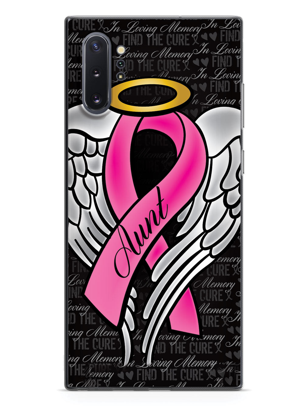 In Loving Memory of My Aunt - Pink Ribbon Case