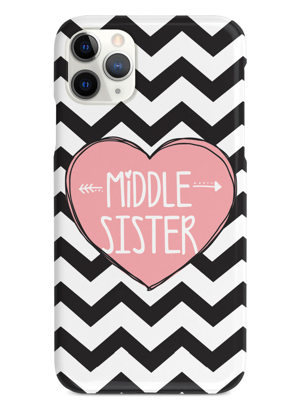 Sisterly Love - Middle Sister - Chevron Case