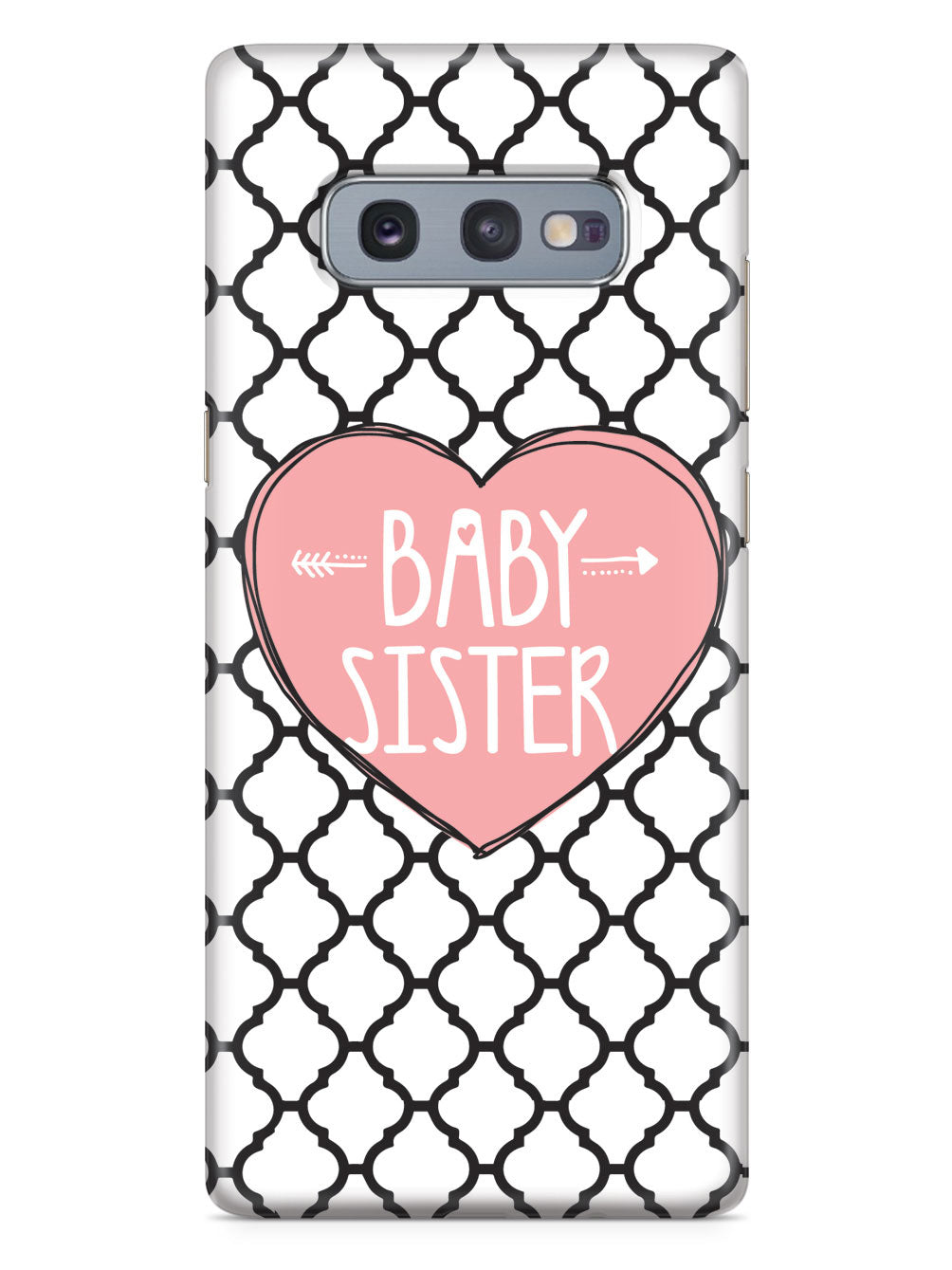 Sisterly Love - Baby Sister - Moroccan Pattern Case