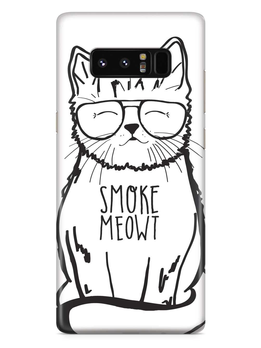 Smoke Meowt - Stoner Cat Case