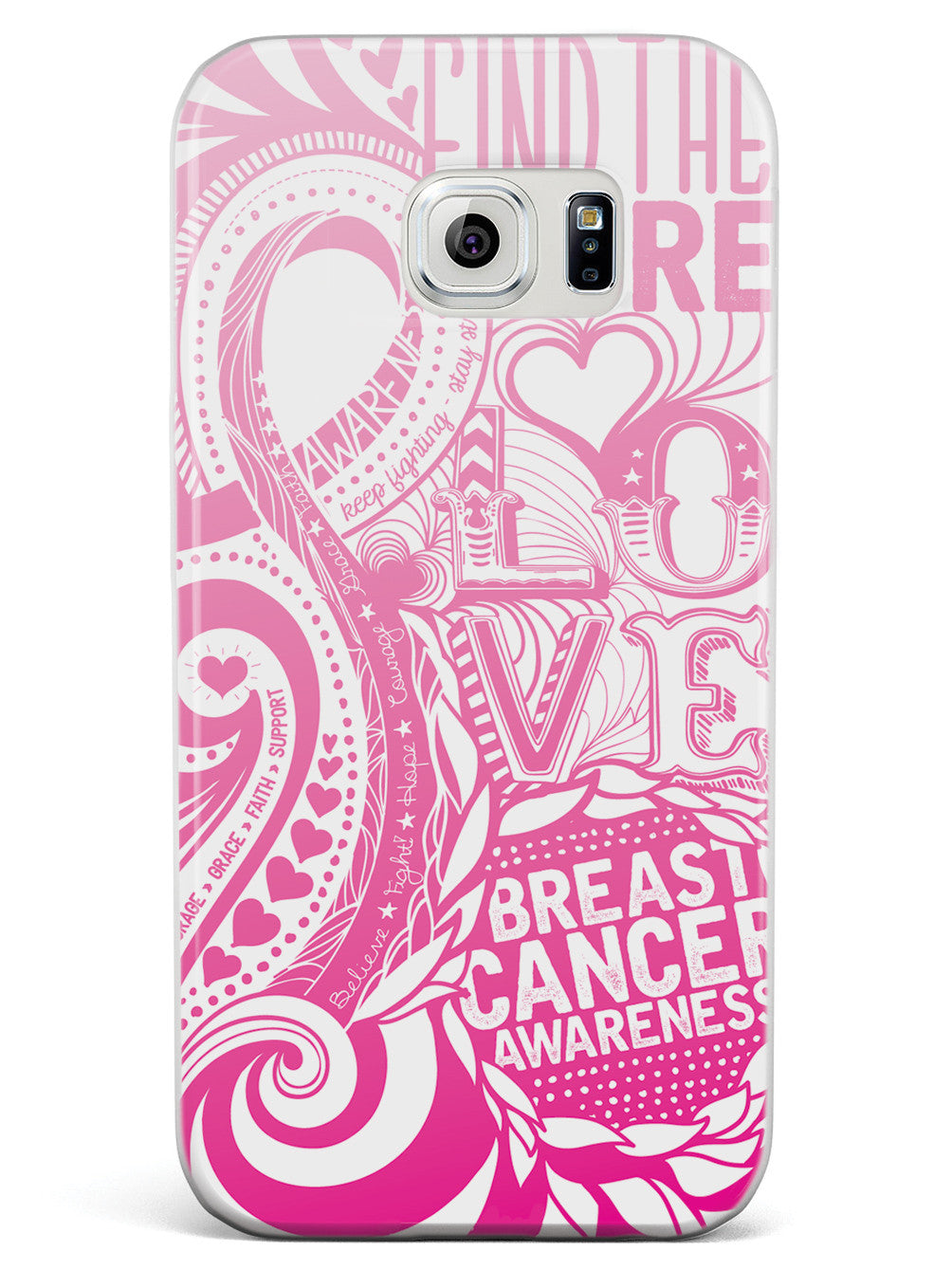 Breast Cancer Awareness - Zentangle Design Case