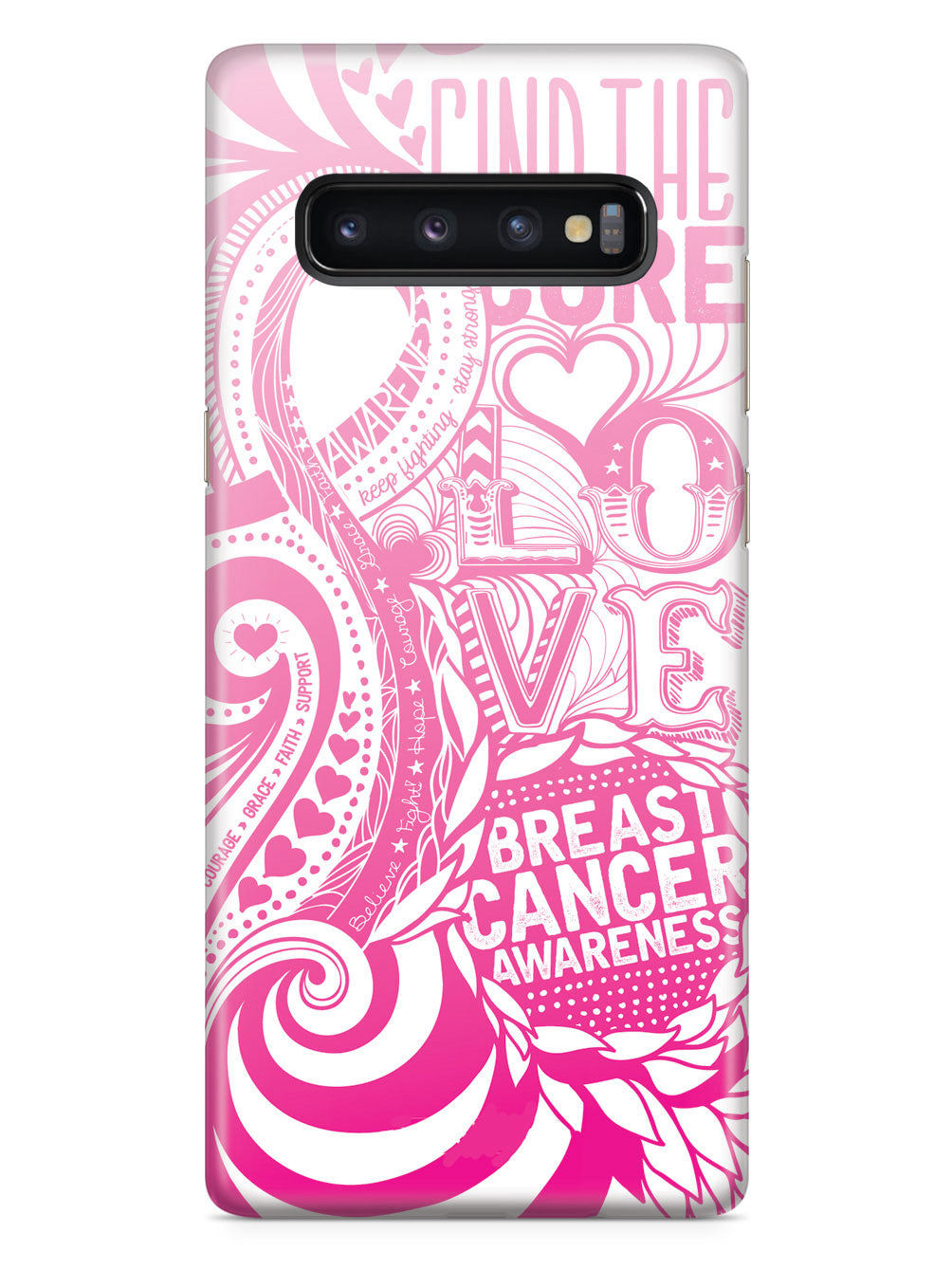 Breast Cancer Awareness - Zentangle Design Case