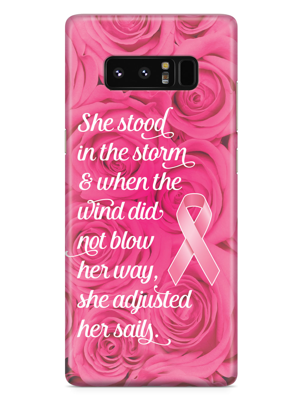 She Stood In The Storm - Breast Cancer Awareness Case
