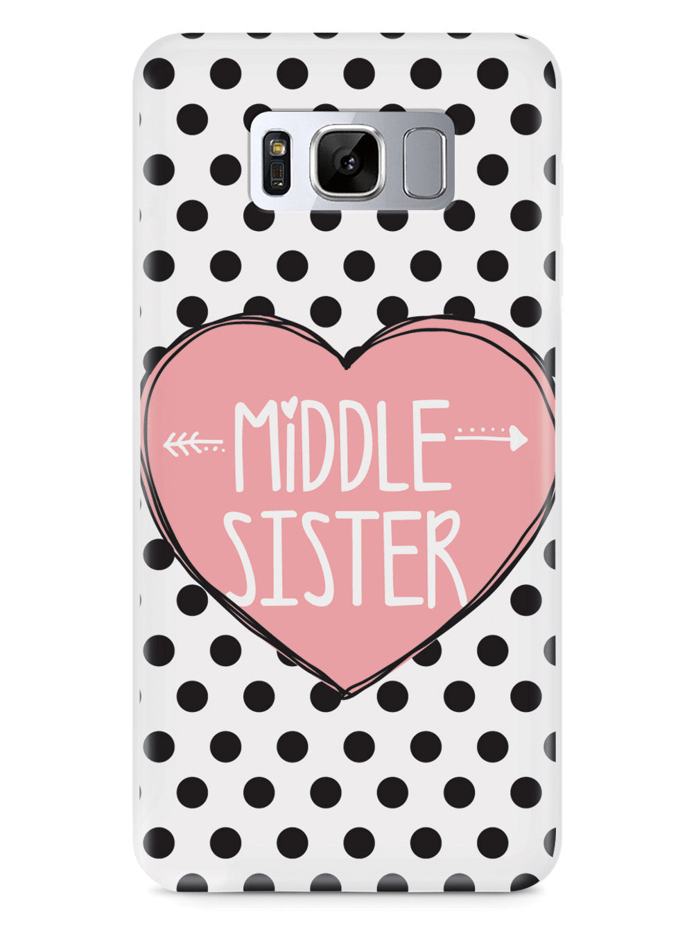 Sisterly Love - Middle Sister - Polka Dots Case