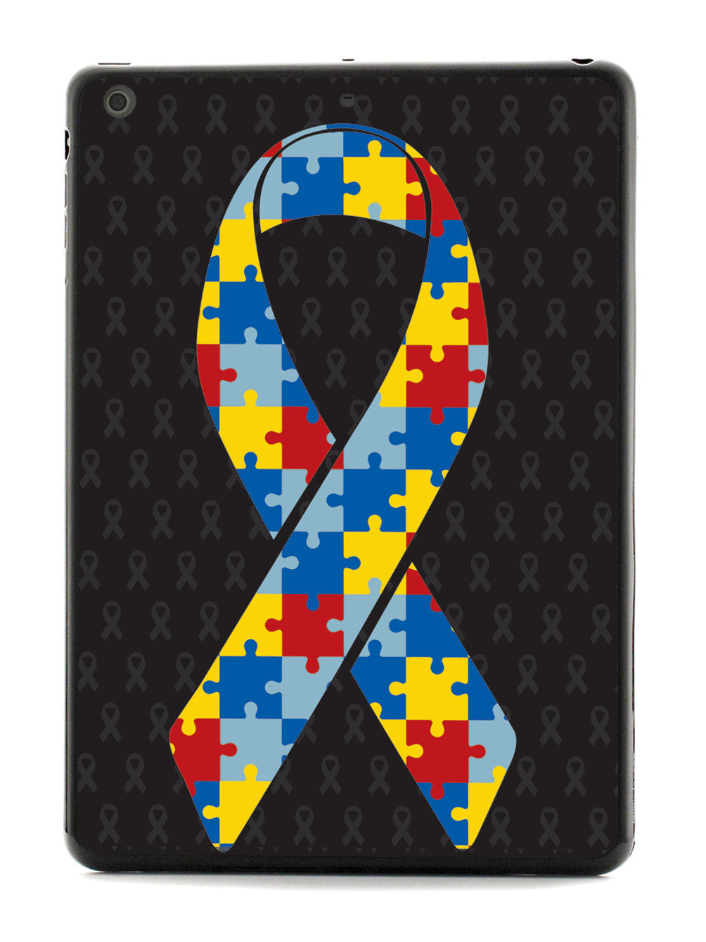 Autism Puzzle Piece Awareness Ribbon Case