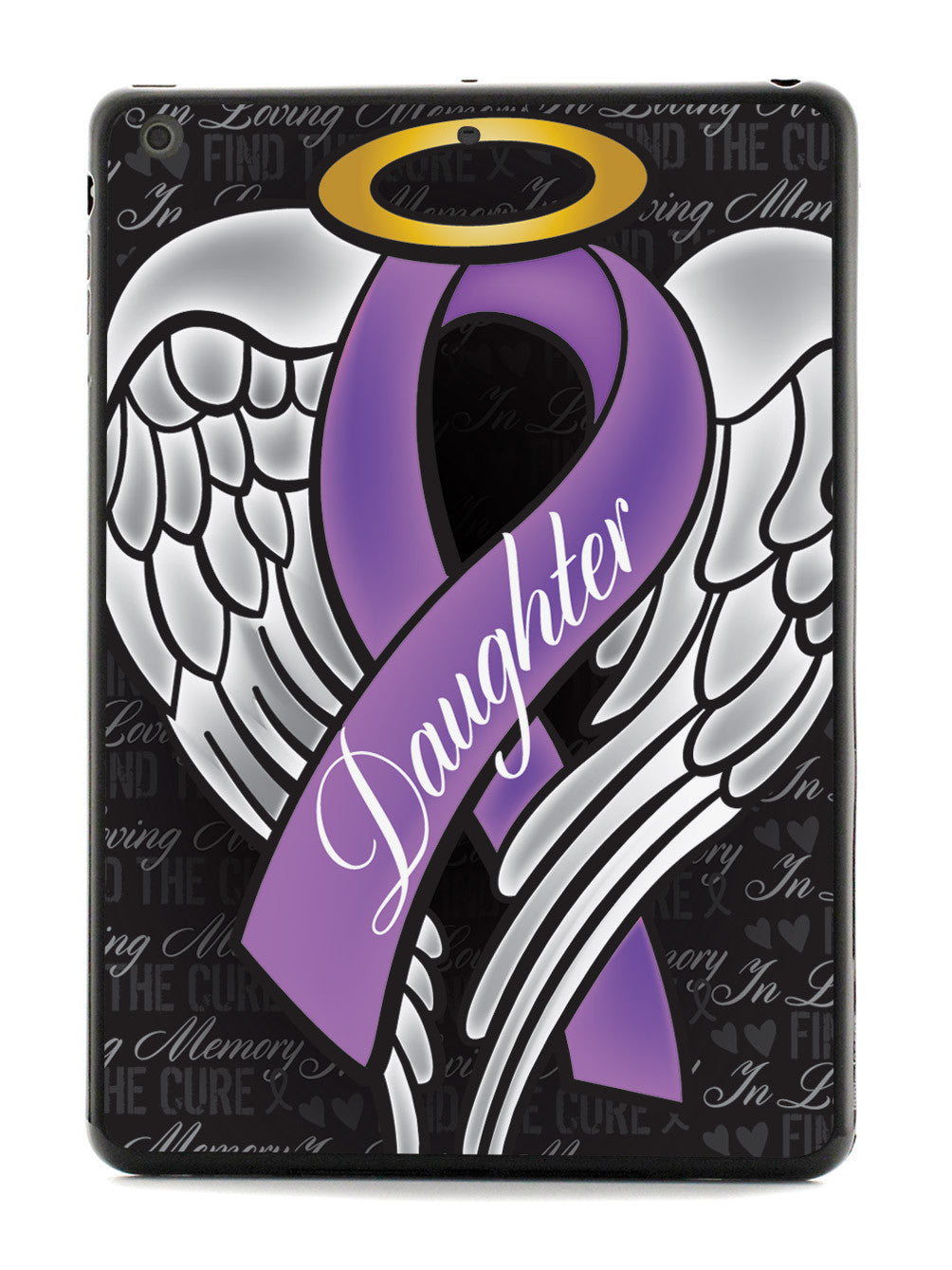 In Loving Memory of My Daughter - Purple Ribbon Case