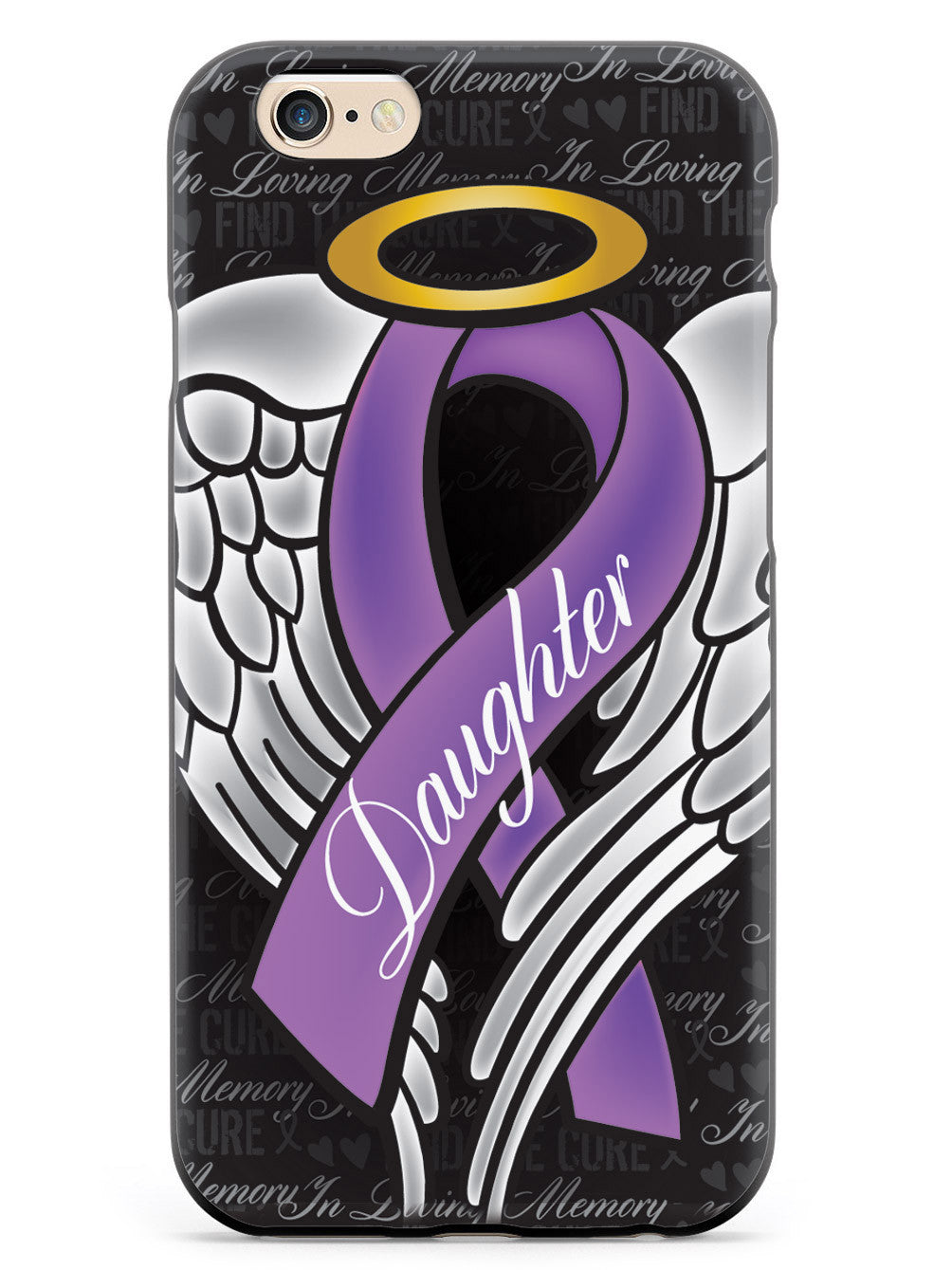 In Loving Memory of My Daughter - Purple Ribbon Case