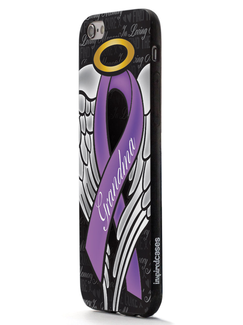 In Loving Memory of My Grandma - Purple Ribbon Case In Loving Memory of My Grandma - Purple Ribbon Case