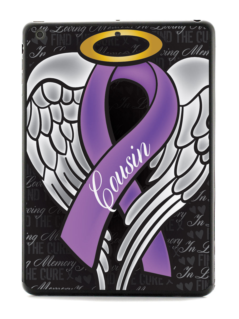In Loving Memory of My Cousin - Purple Ribbon Case